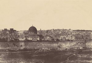 Jeruzsálem. A templom bekerítése. A keleti oldal általános nézete. Pl. 2